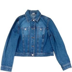 LOFT  Ann Taylor Blue Jeans Jacket